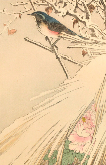 Birds of Winter: Keinen Imao (1845-1923)