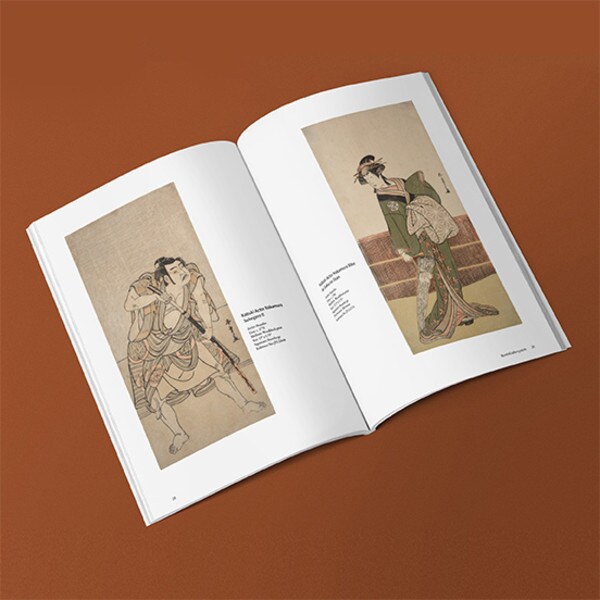 Katsukawa: Early Masters of Kabuki Portraiture Exhibition Catalogue by Ronin Gallery Catalogue & Poster, Books & Catalogs