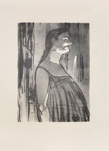 Madame Abdala by ToulouseLautrec, Henri de, Lithograph