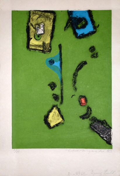 Spring Field by Miyashita, Tokio, Prints