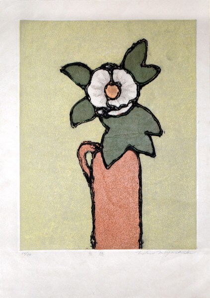 White Camellia by Miyashita, Tokio, Prints