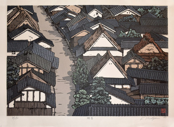 Springtide by Nishijima, Katsuyuki, Woodblock Print