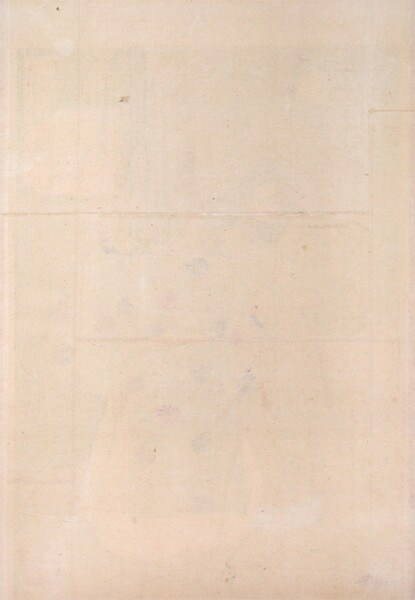 Moon at Shujaku Gate by Yoshitoshi, Woodblock Print