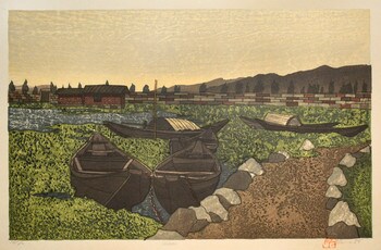 Chikan by Rome, Joshua, Woodblock Print
