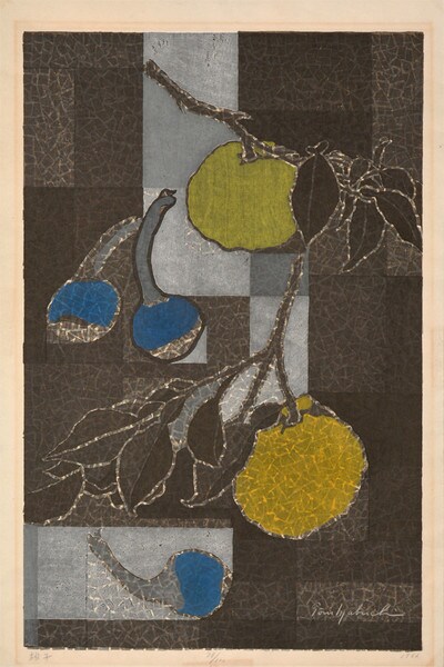 Yuzu by Mabuchi, Toru, Woodblock Print