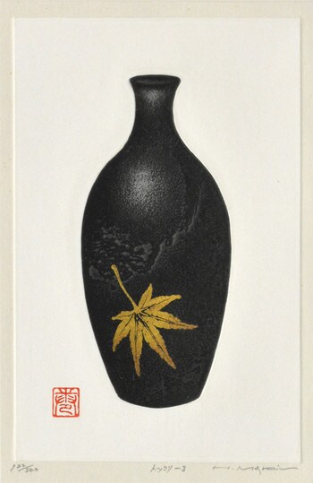 Tokkuri3 by Maki, Haku, Relief Print