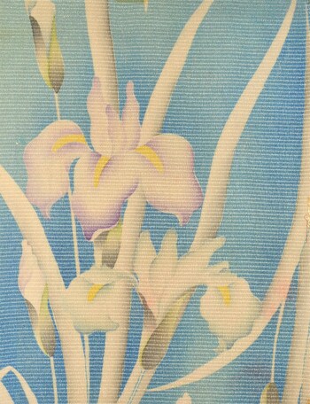 Iris by Unsigned / Unknown Artist, Textiles