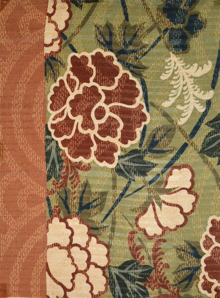Autumn Flowers by Unsigned / Unknown Artist, Textiles