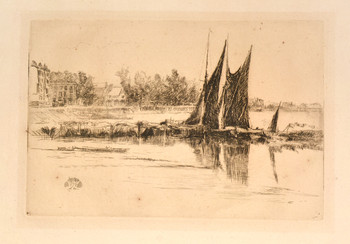 Hurlingham by Whistler, James McNeil, Etching