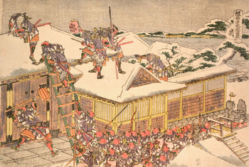 Act XI by Hokusai, Woodblock Print