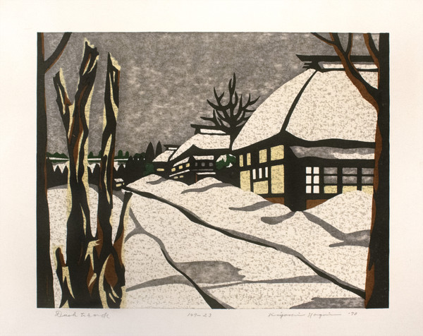 Dusk by Nagai, Kiyoshi (Hiroyuki Tajima), Woodblock Print