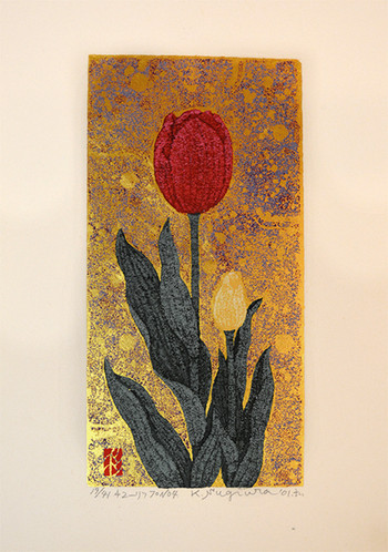 Tulip. No 4 by Sugiura, Kazutoshi, Silkscreen