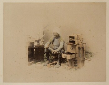 Pipe Seller by Beato, Felice, Photography