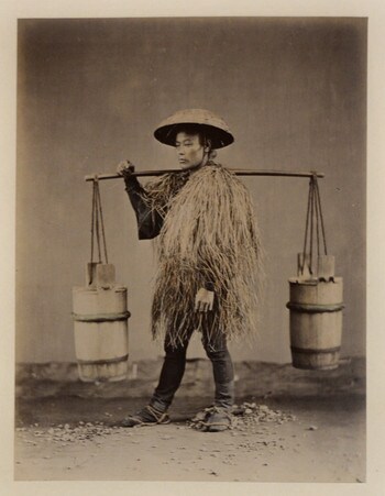 Carrying Water by Tamamura, Kozaburo, Photography