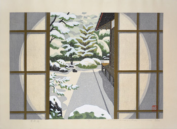 Sesshuji Temple by Ido, Masao, Woodblock Print