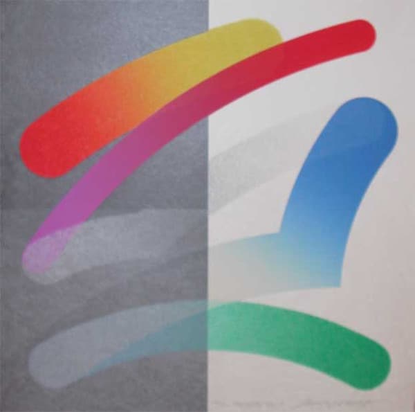 Strokes 863 by Hara, Takeshi, Lithograph