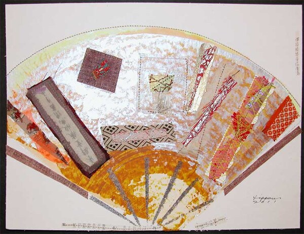 Fan #1 by Lippens, Josée, Mixed Media