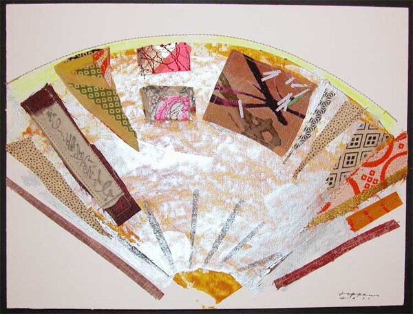 Fan #16 by Lippens, Josée, Mixed Media