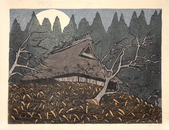 Moon Rising by Rome, Joshua, Woodblock Print