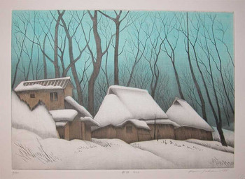 Cold Winter Woods no.2 by Sakamoto, Koichi, Mezzotint