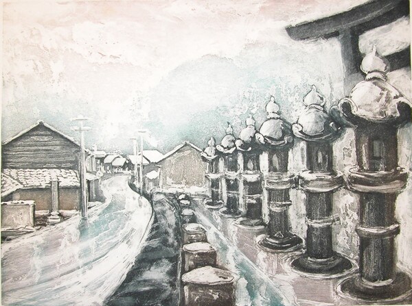 Snowspell by Brayer, Sarah, Aquatint