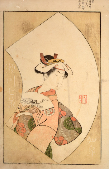 Segawa Shichizo by Buncho, Woodblock Print