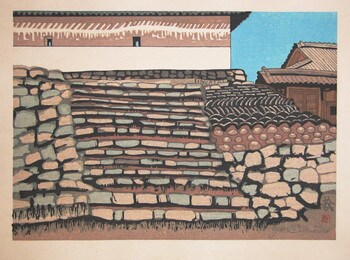 Hagi by Sekino, Jun'ichiro, Woodblock Print