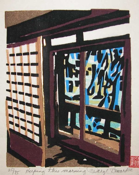 Keeping This Morning by Howard, Daryl, Woodblock Print