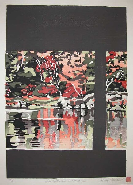 This afternoon is a dream by Howard, Daryl, Woodblock Print