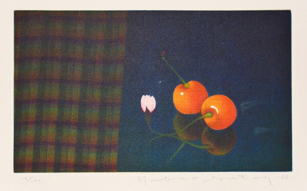 Flowering Cherries by Sato, Nobuo, Lithograph