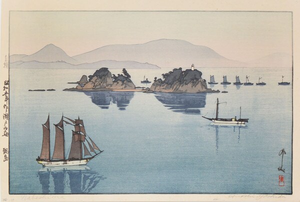 Nabeshima by Yoshida, Hiroshi, Woodblock Print