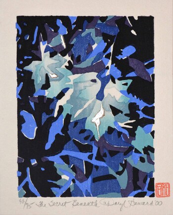 The Secret Beneath by Howard, Daryl, Woodblock Print