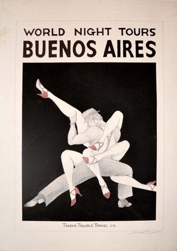 BUENOS AIRES by Takeda, Hideo, Drawing