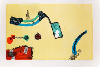 Birds Sing by Miyashita, Tokio, Woodblock Print