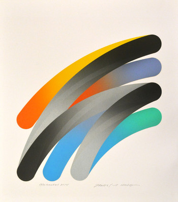 Strokes 8114 by Hara, Takeshi, Lithograph
