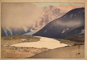 Tateyama Betsuzan by Yoshida, Hiroshi, Woodblock Print