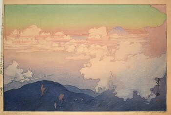 Above the Clouds by Yoshida, Hiroshi, Woodblock Print