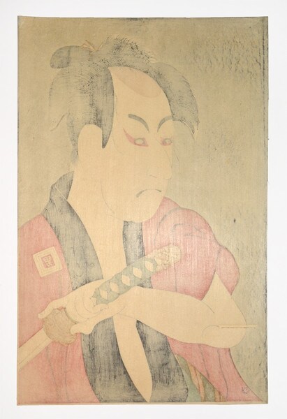 Ichikawa Omezo as Ippei the Manservant [Woodblock Reproduction] by Sharaku, Woodblock Print