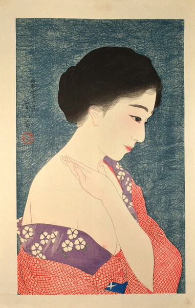 Makeup by Kotondo, Woodblock Print