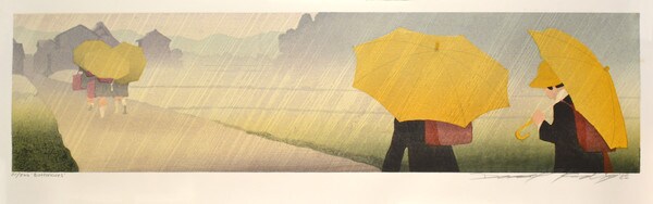Buttercups by Kelly, Daniel, Woodblock Print