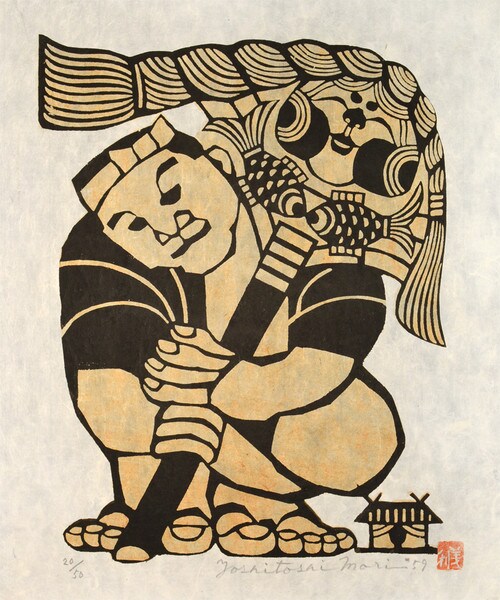 Tori no Ichi Festival by Mori, Yoshitoshi, Kappazuri