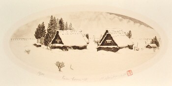 Farmhouse 29 by Norikane, Hiroto, Etching