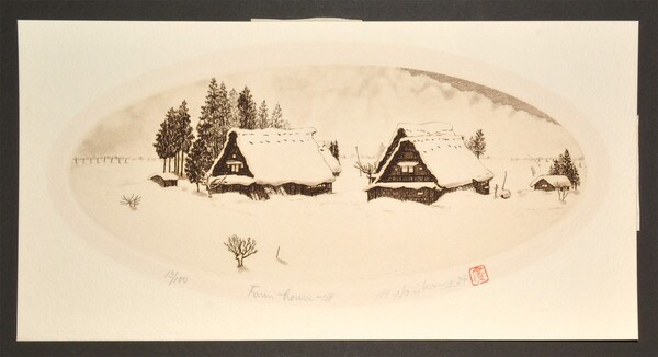 Farmhouse 29 by Norikane, Hiroto, Etching