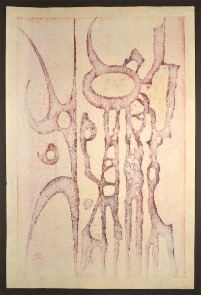 Fairy Tale by Yoshida, Toshi, Woodblock Print