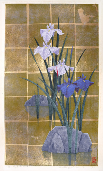 Iris no. 56 by Sugiura, Kazutoshi, Silkscreen