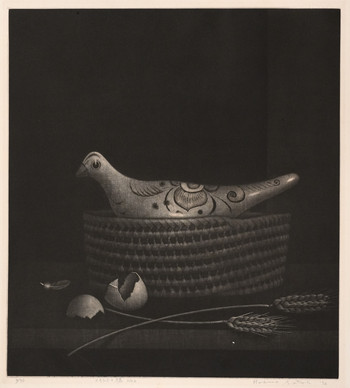 Mexican Pigeon No. 2 by Sato, Nobuo, Mezzotint