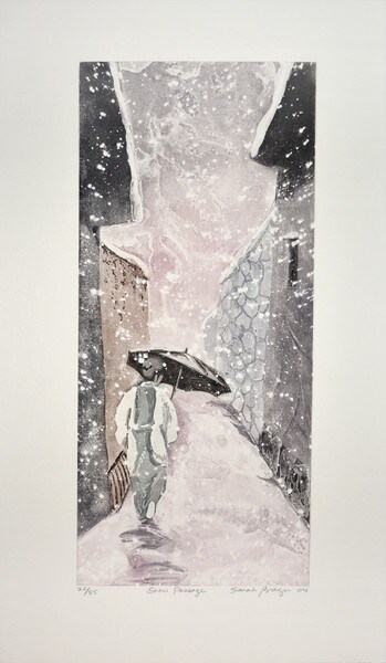 Snow Passage by Brayer, Sarah, Aquatint