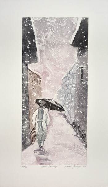 Snow Passage by Brayer, Sarah, Aquatint