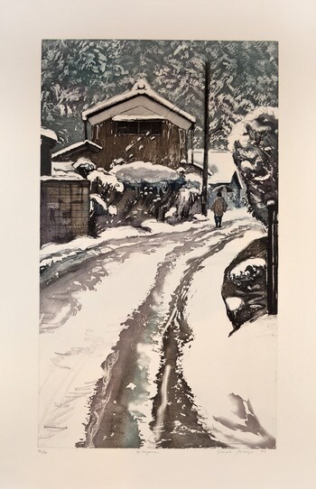 Kitayama by Brayer, Sarah, Aquatint