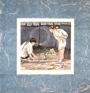 Watermelon Day by Brayer, Sarah, Mixed Media